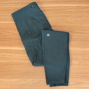 lululemon athletica Dark Green Leggings